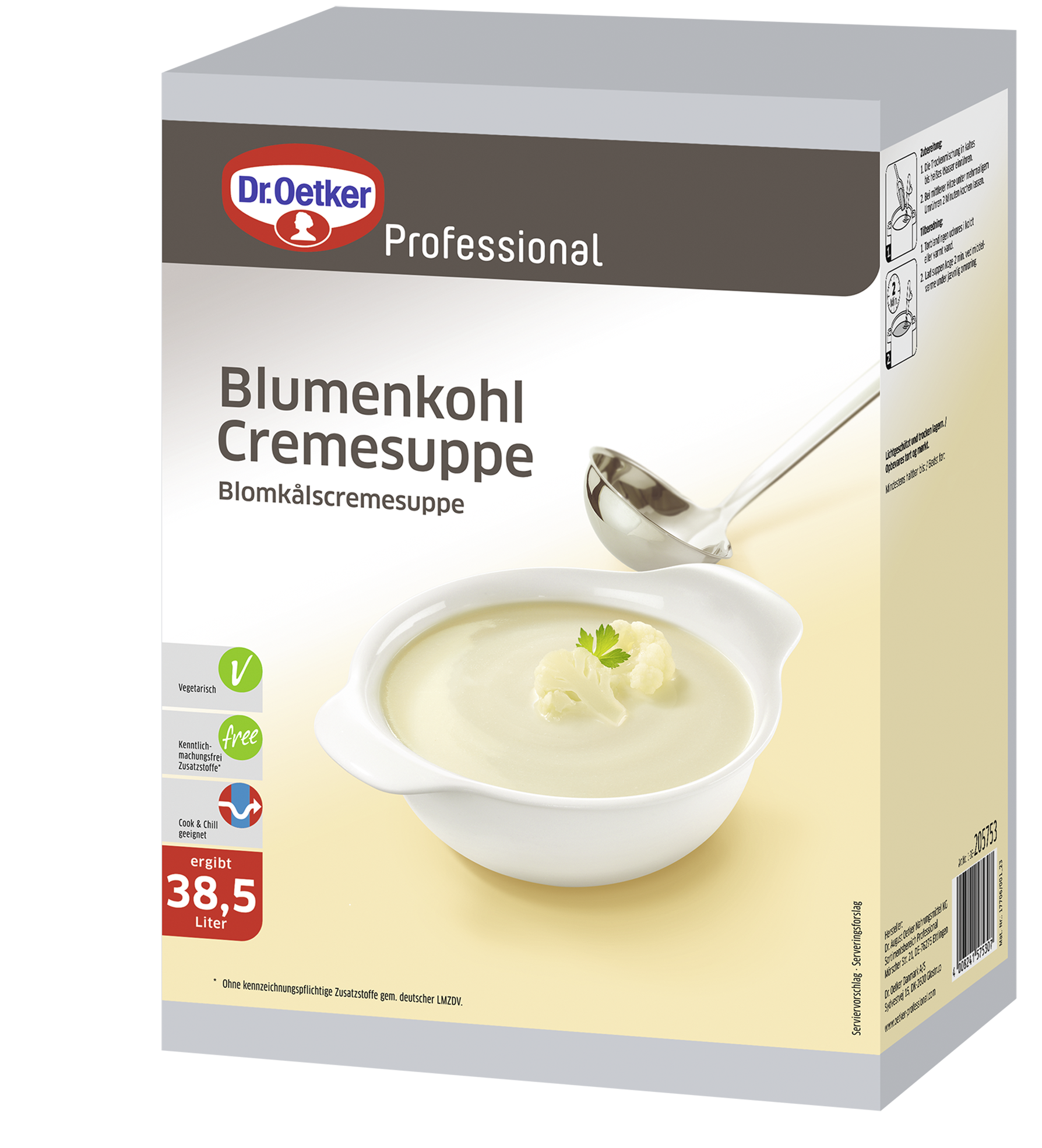 Blomkål cremesuppe