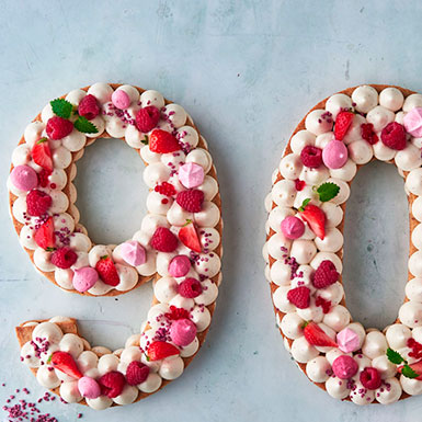 Dr. Oetker 90 års fødselsdags-talkage