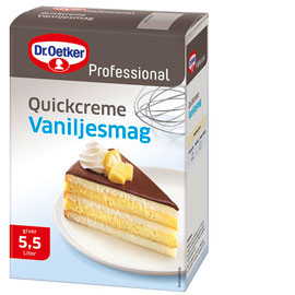 Quickcreme med vaniljesmag – bagefast