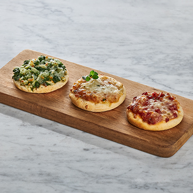 Mini-Pizza Trio-Mix