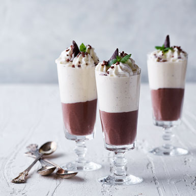 Chokolademousse med Baileys® og After Eight®